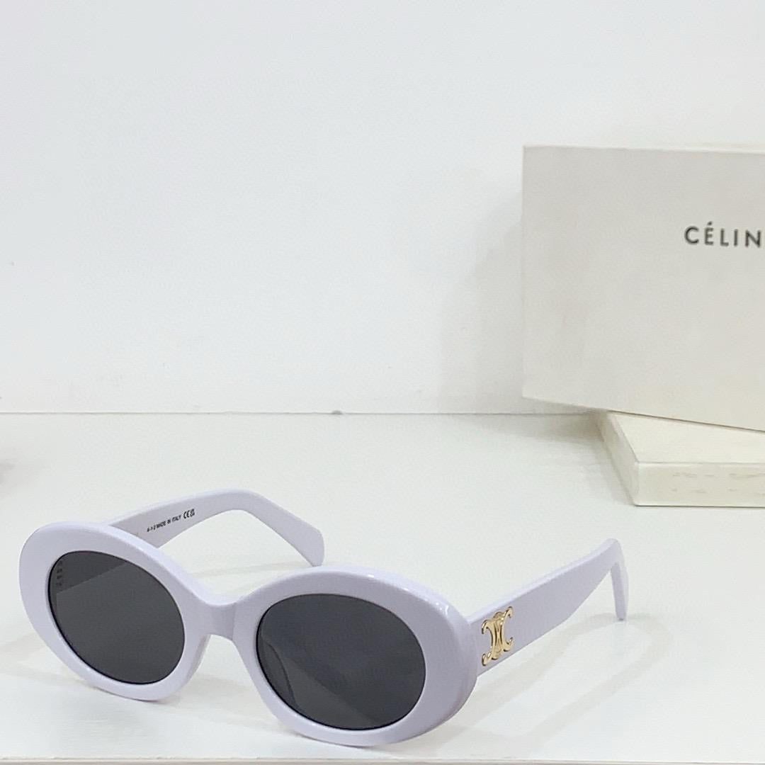 Celine Zonnebril White