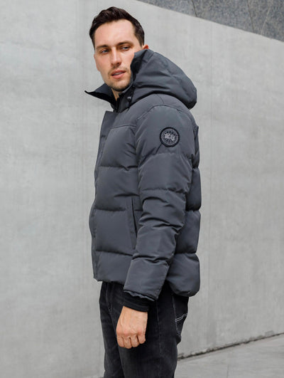 Canada Goose MacMillan Donkergrijs Parka Jacket Black Label