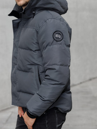 Canada Goose MacMillan Donkergrijs Parka Jacket Black Label