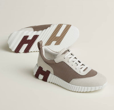 Hermes Bouncing Sneakers Beige Argile