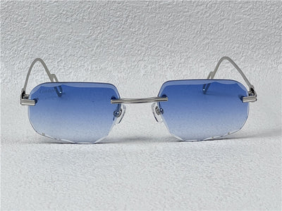 Cartier Zonnebril Lichtblauw 021