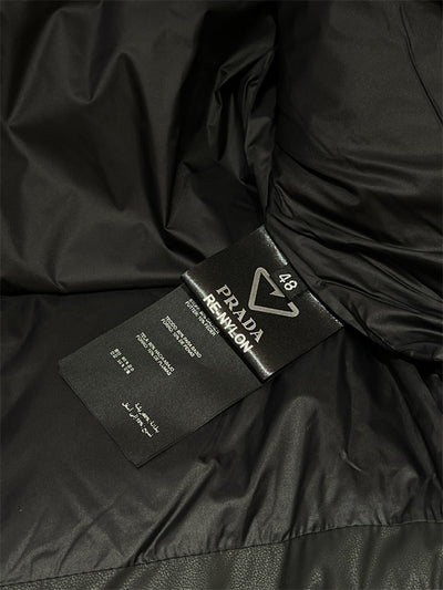 Prada Re-Nylon Logo Bodywarmer Black
