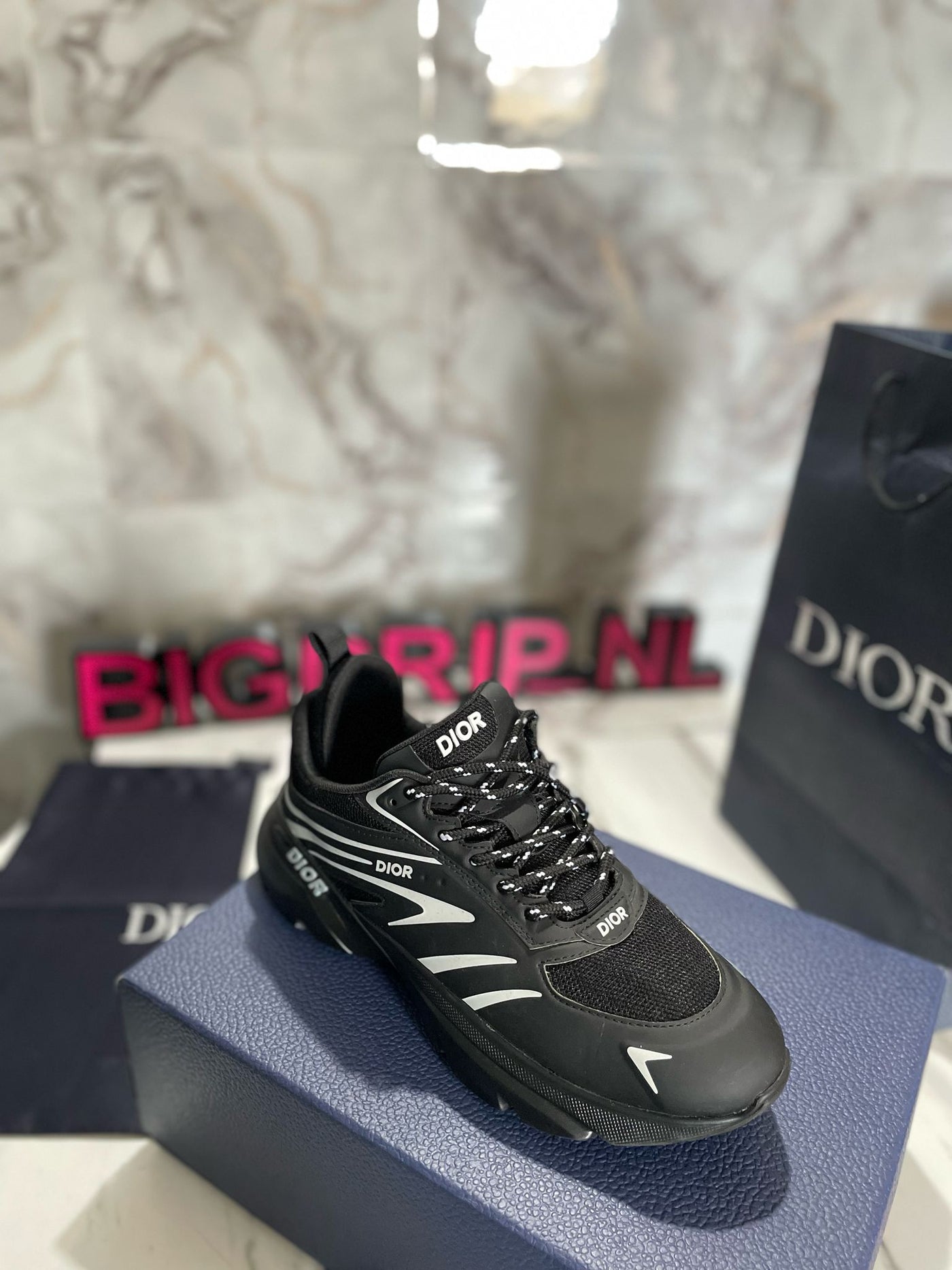 Dior B44 Blade Sneakers Black